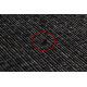 Teppich TIMO 0000 Kreis SISAL draussen schwarz - ZWEITKLASSIGES PRODUKT