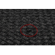 Teppich TIMO 0000 Kreis SISAL draussen schwarz - ZWEITKLASSIGES PRODUKT