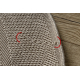 Matto TIMO 5979 pyöreä SIZAL ulkona beige - TOISENLAATUINEN TUOTE
