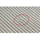 Teppich TIMO 5979 Kreis SISAL draussen Rahmen weiß - ZWEITKLASSIGES PRODUKT