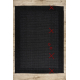 Teppich TIMO 5000 SISAL draussen schwarz - ZWEITKLASSIGES PRODUKT