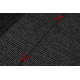 Teppich TIMO 5000 SISAL draussen schwarz - ZWEITKLASSIGES PRODUKT