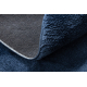 Modern washing carpet LINDO circle navy blue, anti-slip, shaggy - SECOND-RATE PRODUCT