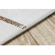 Tapis lavable ANDRE 1171 Cube, géométrique antidérapant - noir / or - PRODUIT DE DEUXIÈME QUALITÉ
