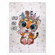 Tappeto lavabile BAMBINO 1960 Tigre, indiano per bambini antiscivolo - bianco - PRODOTTO DI SECONDO GRADO