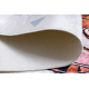 Tappeto lavabile BAMBINO 1960 Tigre, indiano per bambini antiscivolo - bianco - PRODOTTO DI SECONDO GRADO