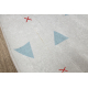 BAMBINO 1960 washing carpet Tiger, Indian for children anti-slip - white - SECOND-RATE PRODUCT