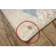BAMBINO 1960 washing carpet Tiger, Indian for children anti-slip - white - SECOND-RATE PRODUCT