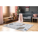Carpet BONO 8288 Space, planets cream / anthracite - SECOND-RATE PRODUCT
