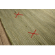 Carpet SISAL PATIO 2778 Flat woven green - SECOND-RATE PRODUCT