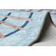 JUNIOR 52243.801 washing carpet Train tracks for children anti-slip blue - SECOND-RATE PRODUCT