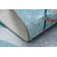 JUNIOR 52243.801 washing carpet Train tracks for children anti-slip blue - SECOND-RATE PRODUCT