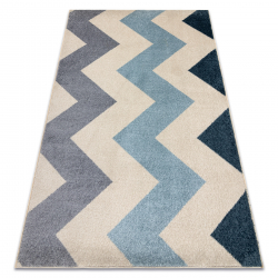 Teppich NORDIC Zickzack gelb FA66 - ZWEITKLASSIGES PRODUKT