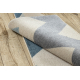 Carpet NORDIC ZIGZAG yellow FA66 - SECOND-RATE PRODUCT