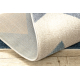 Carpet NORDIC ZIGZAG yellow FA66 - SECOND-RATE PRODUCT
