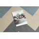 Carpet NORDIC ZIGZAG yellow FA66 - SECOND-RATE PRODUCT