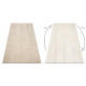 Tæppe BALANCE 9086 taupe - Geometrisk, strukturelt, glamour