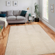 Dywan BALANCE 9086 taupe - Geometryczny, strukturalny, glamour 