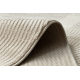 Tepih BALANCE 9086 taupe - Geometrijski, strukturalni, glamour