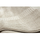 Tepih BALANCE 9086 taupe - Geometrijski, strukturalni, glamour