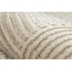 Dywan BALANCE 9086 taupe - Geometryczny, strukturalny, glamour 