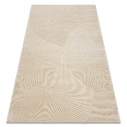 Dywan BALANCE 0194 taupe - Geometryczny, strukturalny, glamour 