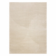 Dywan BALANCE 0194 taupe - Geometryczny, strukturalny, glamour 