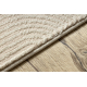 Tepih BALANCE 0194 taupe - Geometrijski, strukturalni, glamour