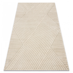 Dywan BALANCE 1503 taupe - Geometryczny, strukturalny, glamour 