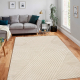 Matta BALANCE 1503 taupe - Geometrisk, strukturell, glamour