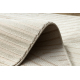 Tæppe BALANCE 1503 taupe - Geometrisk, strukturelt, glamour