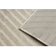 Matta BALANCE 1503 taupe - Geometrisk, strukturell, glamour