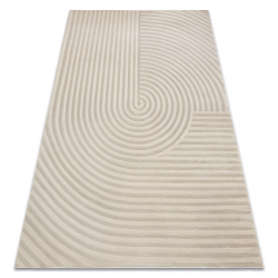 Dywan BALANCE 1921 taupe - Geometryczny, strukturalny, glamour 