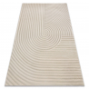 Dywan BALANCE 1921 taupe - Geometryczny, strukturalny, glamour 