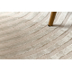 Tapijt BALANCE 1921 taupe - Geometrisch, structureel, glamour