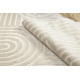 Dywan BALANCE 1918 taupe - Geometryczny, strukturalny, glamour 