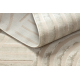 Teppe BALANCE 1918 taupe - Geometrisk, strukturelt, glamour