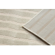 Tæppe BALANCE 1918 taupe - Geometrisk, strukturelt, glamour