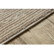 Dywan BALANCE 8788 taupe - Geometryczny, strukturalny, glamour 
