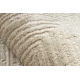 Carpet BALANCE 8788 taupe - Geometric, structural, glamour