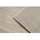 Teppe BALANCE 8788 taupe - Geometrisk, strukturelt, glamour