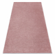 Teppich PROMO SOFTY glatt, einfarbig rosa