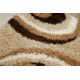 Килим SHAGGY GUSTO BS241 бежевий / коричневий