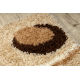 Tapijt SHAGGY GUSTO BS241 beige / bruin 