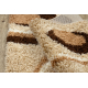 Tapijt SHAGGY GUSTO BS241 beige / bruin 