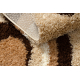 Tapijt SHAGGY GUSTO BS241 beige / bruin 