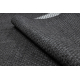 Tapis TIMO 0000 SIZAL extérieur noir - PRODUIT DE DEUXIÈME QUALITÉ