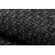 Tapis TIMO 0000 SIZAL extérieur noir - PRODUIT DE DEUXIÈME QUALITÉ