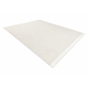 Teppich NANO FH92A Glatt, Schlinge, flach gewebt weiß - ZWEITKLASSIGES PRODUKT