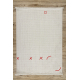 Vloerkleed NANO FH92A Enkele kleur, lus, platgeweven wit - TWEEDE-KLASSE PRODUCT